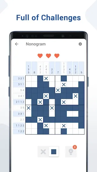 Скачать Nonogram — Fun Logic Puzzle (Нонограмма) взлом на бесконечные деньги + мод меню screen 3