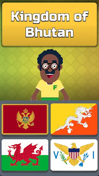 Скачать Geography: Flags Quiz Game взлом на бесконечные деньги + мод меню screen 3