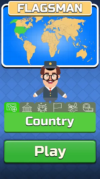 Скачать Geography: Flags Quiz Game взлом на бесконечные деньги + мод меню screen 5