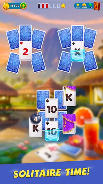 Скачать Solitaire Cruise: Card Games (Солитер Круиз) взлом на бесконечные деньги + мод меню screen 5