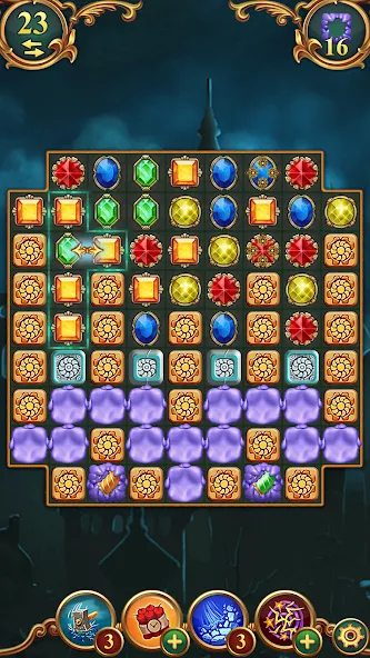 Скачать Clockmaker: Jewel Match 3 Game взлом на бесконечные деньги + мод меню screen 5