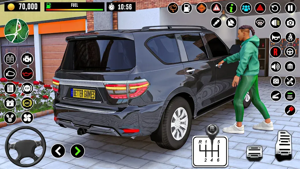 Скачать City Driving School Car Games взлом на бесконечные деньги + мод меню screen 3