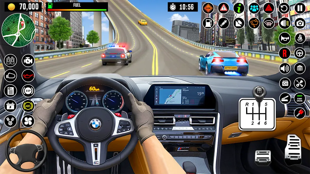 Скачать City Driving School Car Games взлом на бесконечные деньги + мод меню screen 5