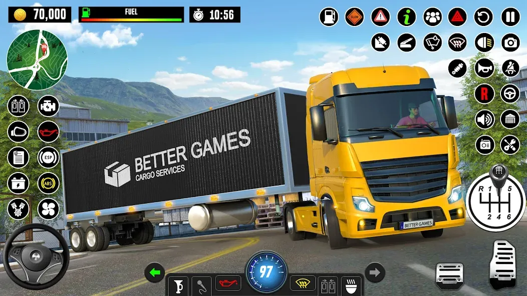 Скачать Truck Games — Driving School взлом на бесконечные деньги + мод меню screen 1