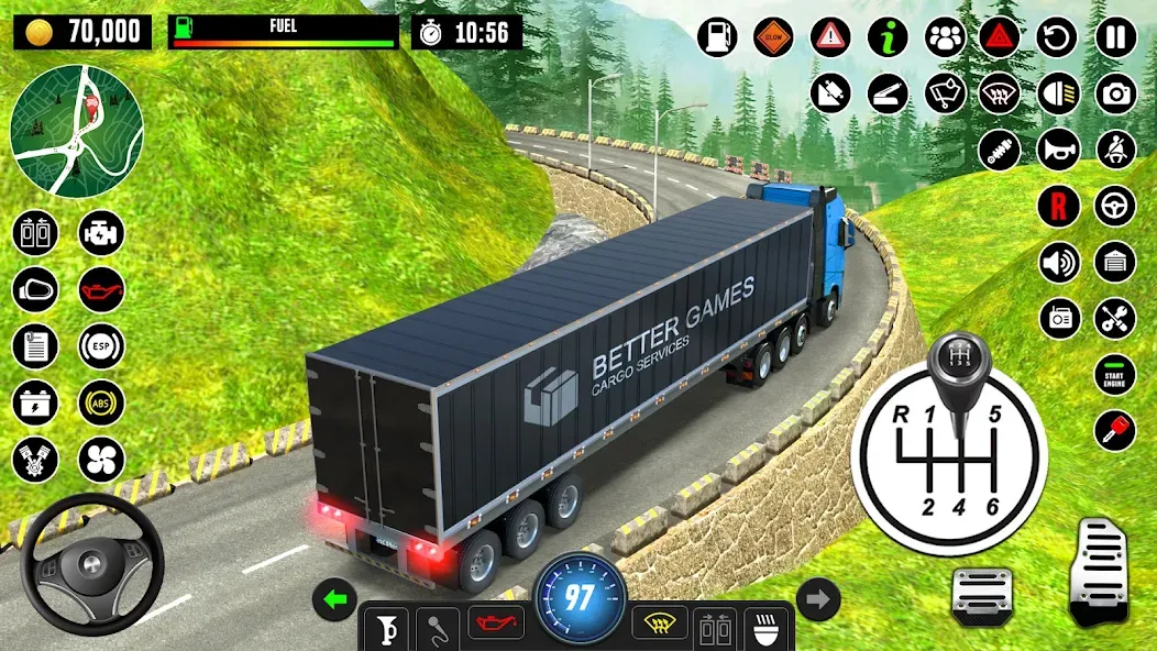 Скачать Truck Games — Driving School взлом на бесконечные деньги + мод меню screen 3