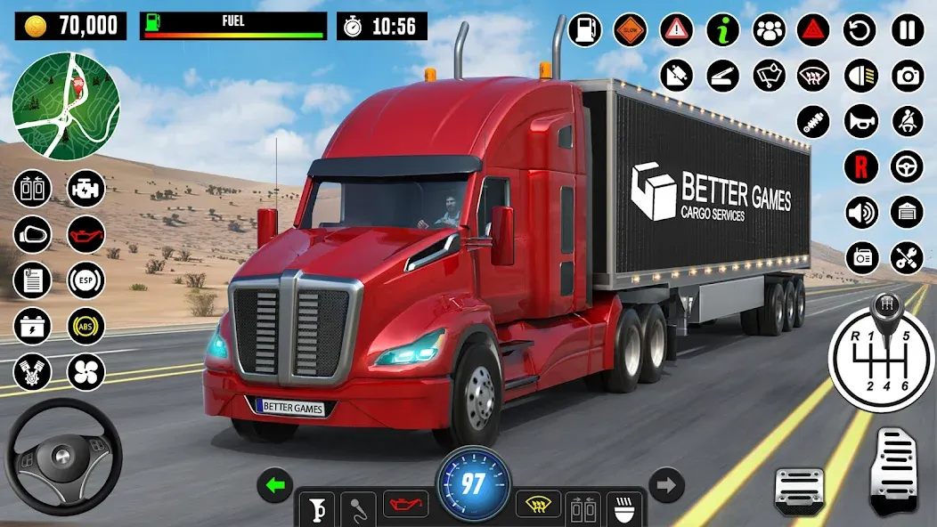 Скачать Truck Games — Driving School взлом на бесконечные деньги + мод меню screen 5