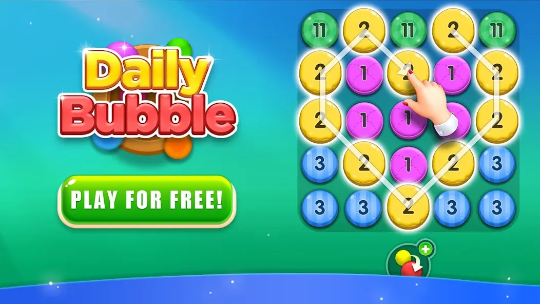 Скачать Daily Bubble взлом на бесконечные деньги + мод меню screen 5