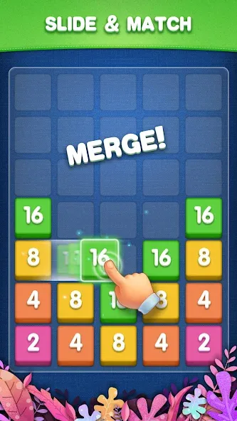 Скачать Merge Mania взлом на бесконечные деньги + мод меню screen 2