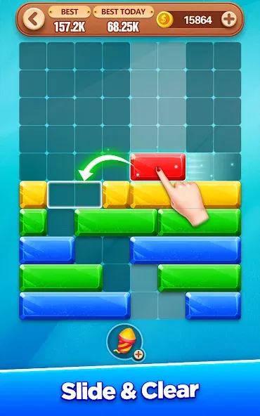 Скачать Block Crush — Puzzle Game взлом на бесконечные деньги + мод меню screen 4