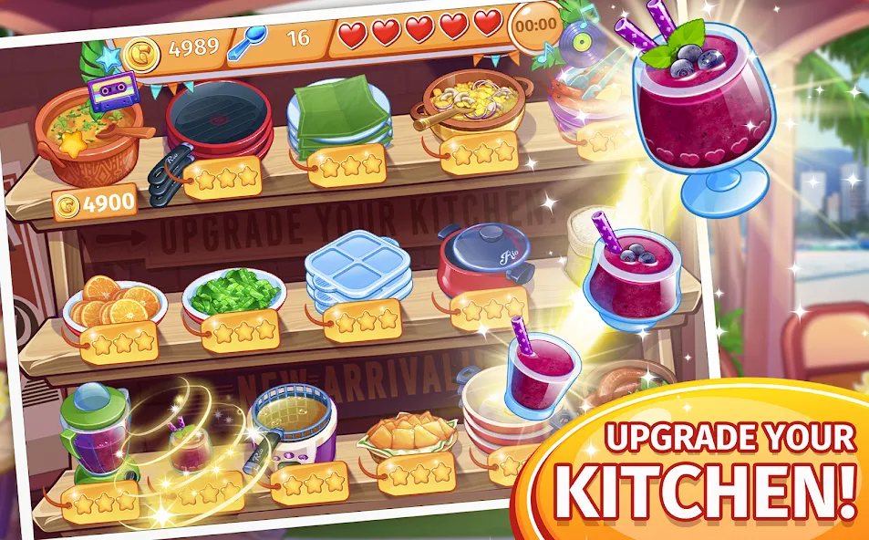 Скачать Cooking Craze: Restaurant Game взлом на бесконечные деньги + мод меню screen 3