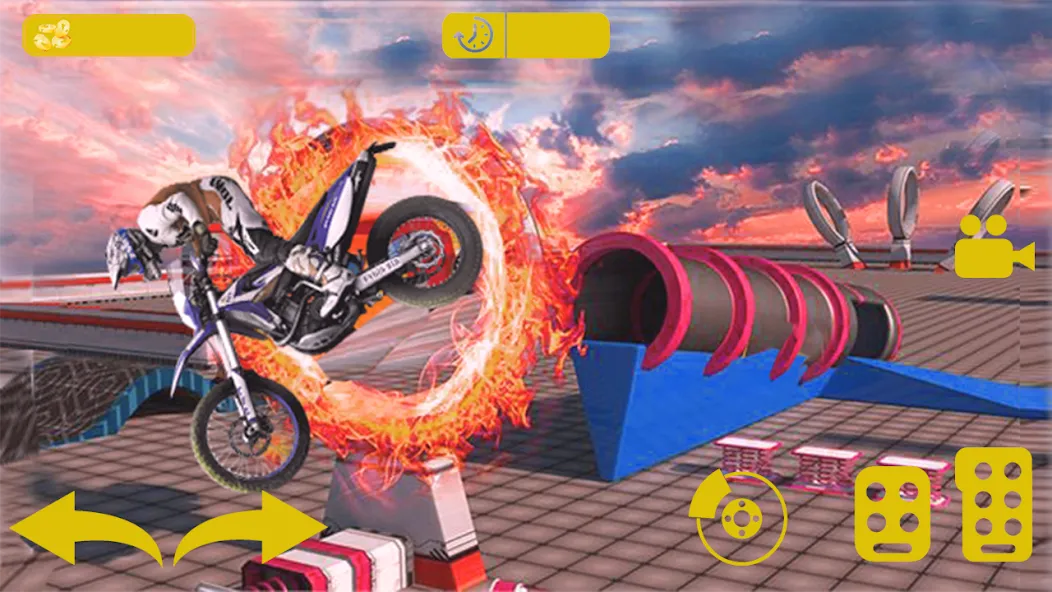 Скачать Bike stunt 3d games-Bike games взлом на бесконечные деньги + мод меню screen 4