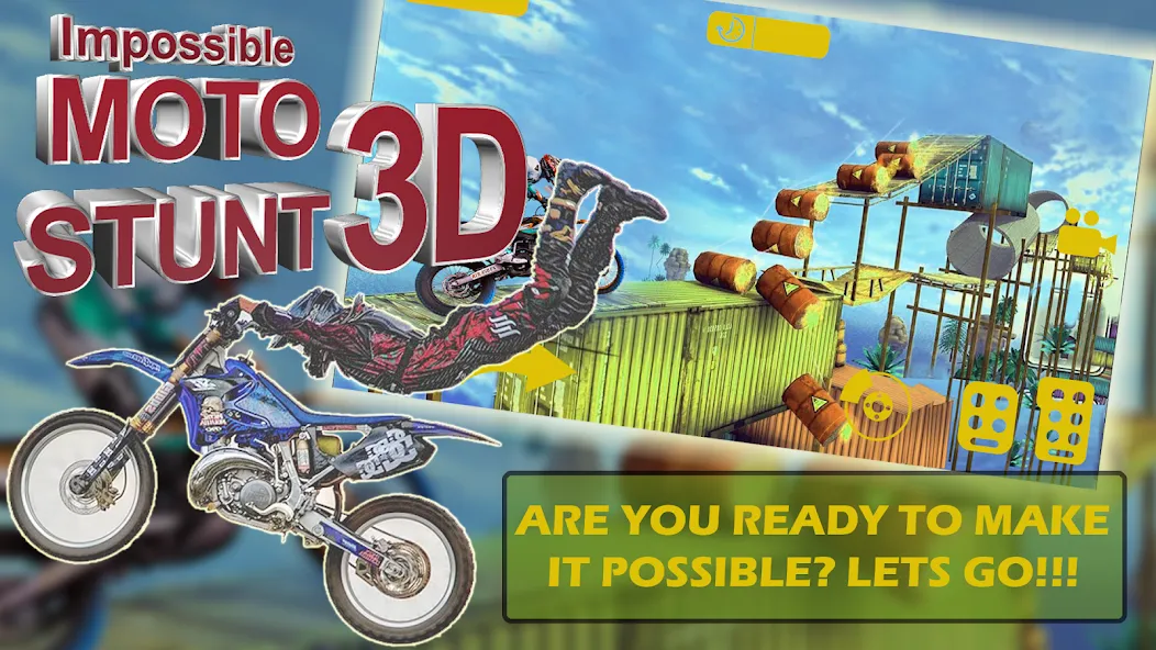 Скачать Bike stunt 3d games-Bike games взлом на бесконечные деньги + мод меню screen 5