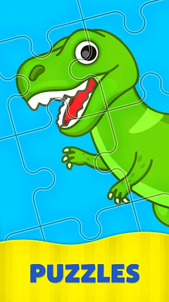 Скачать Kids Puzzles: Games for Kids взлом на бесконечные деньги + мод меню screen 1