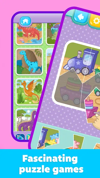 Скачать Kids Puzzles: Games for Kids взлом на бесконечные деньги + мод меню screen 4