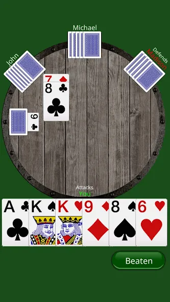 Скачать Durak Online Cards Game взлом на бесконечные деньги + мод меню screen 3