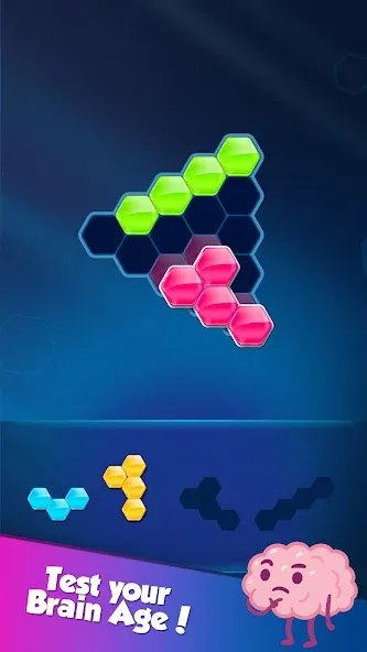 Скачать Block! Hexa Puzzle™ взлом на бесконечные деньги + мод меню screen 5