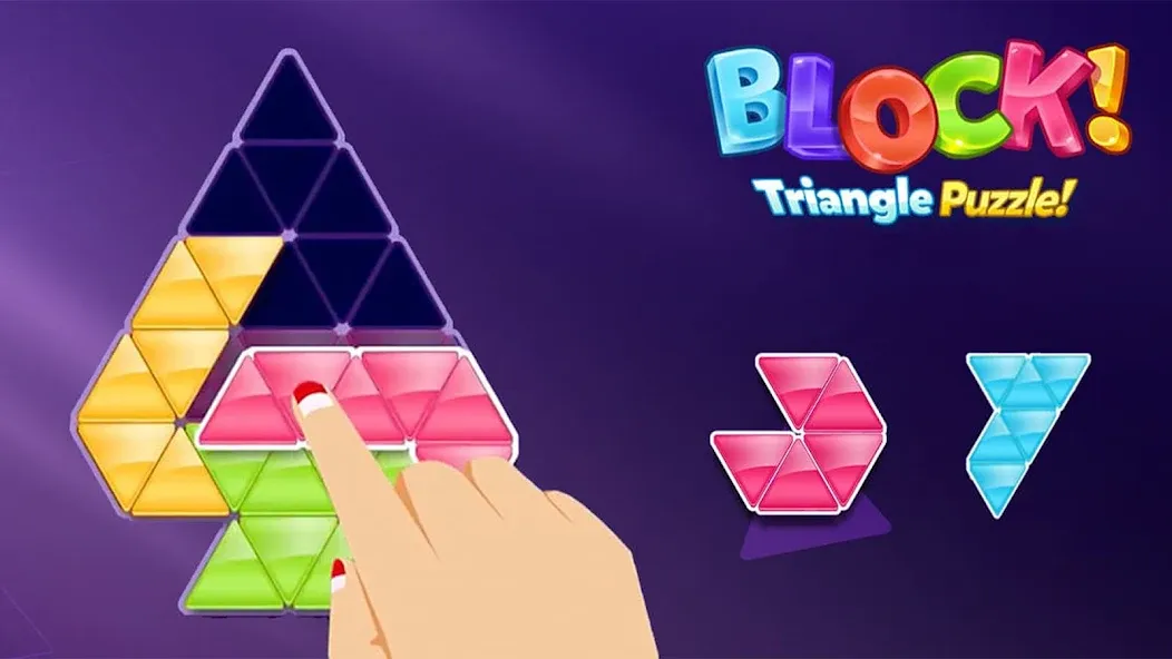 Скачать Block! Triangle Puzzle:Tangram взлом на бесконечные деньги + мод меню screen 2