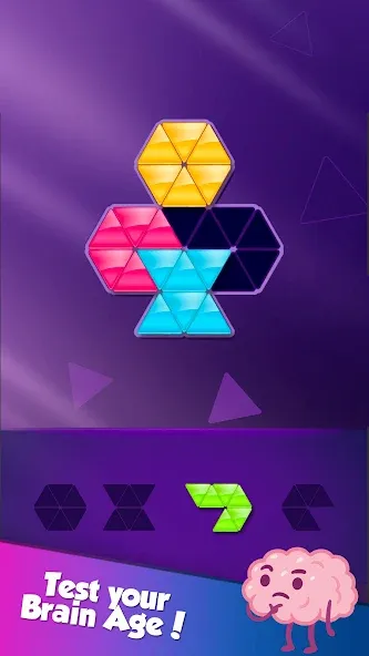 Скачать Block! Triangle Puzzle:Tangram взлом на бесконечные деньги + мод меню screen 5