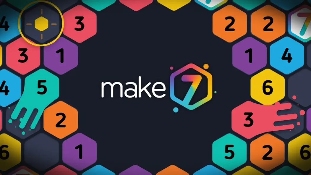 Скачать Make7! Hexa Puzzle взлом на бесконечные деньги + мод меню screen 1