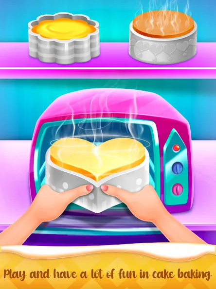 Скачать Cake Maker Cooking Cake Games взлом на бесконечные деньги + мод меню screen 5