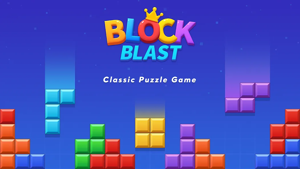 Скачать Block Blast! (Блок Бласт) взлом на бесконечные деньги + мод меню screen 1