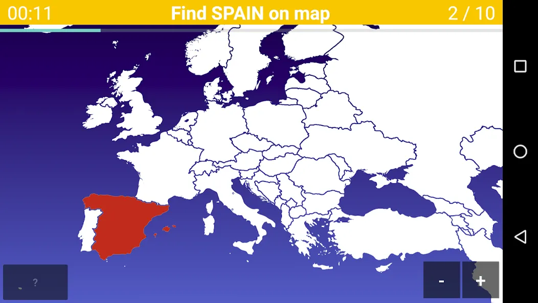 Скачать Europe Map Quiz — European Cou взлом на бесконечные деньги + мод меню screen 1