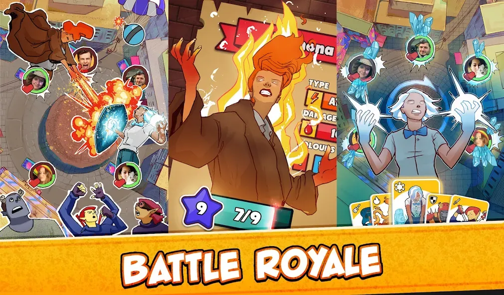 Скачать Card Wars: Battle Royale CCG (Локдаун Броул) взлом на бесконечные деньги + мод меню screen 1