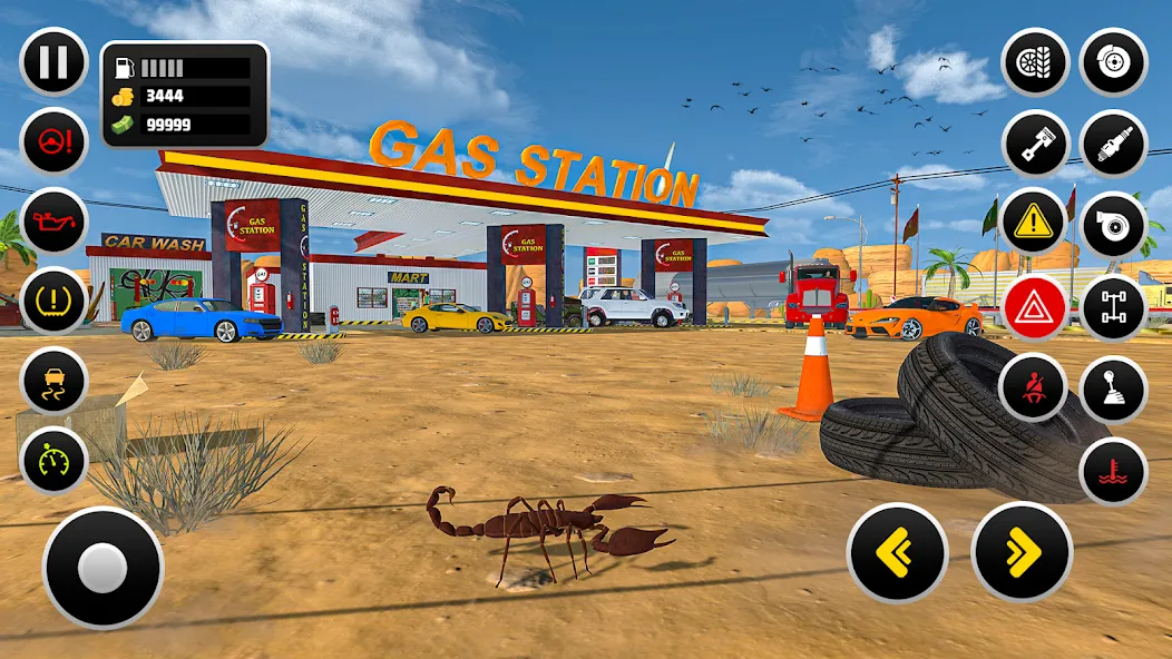 Скачать Gas Station Simulator Games взлом на бесконечные деньги + мод меню screen 3