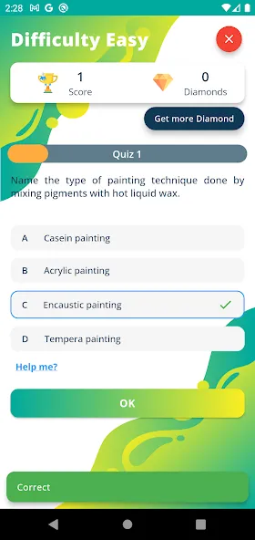 Скачать Ultimate Art Quiz (Ультимативная Викторина по искусству) взлом на бесконечные деньги + мод меню screen 4