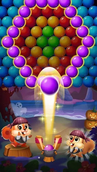 Скачать Bubble Shooter Rescue (Бабл Шутер Рескью) взлом на бесконечные деньги + мод меню screen 3