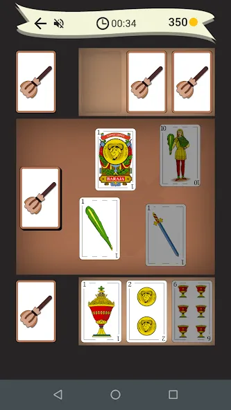 Скачать Broom: card game (Эскоба дель 15) взлом на бесконечные деньги + мод меню screen 3