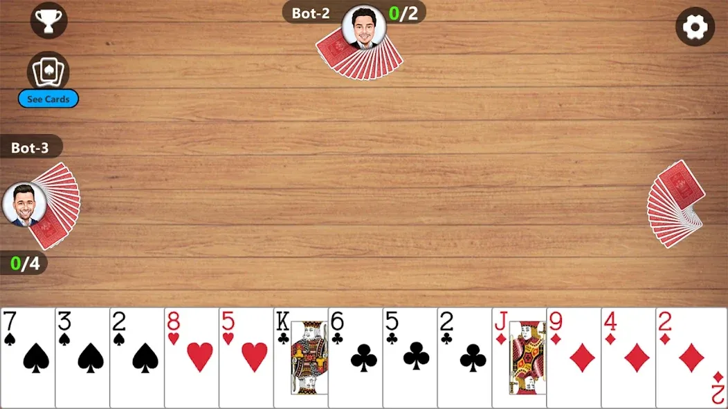 Скачать Callbreak Master 3 — Card Game взлом на бесконечные деньги + мод меню screen 4