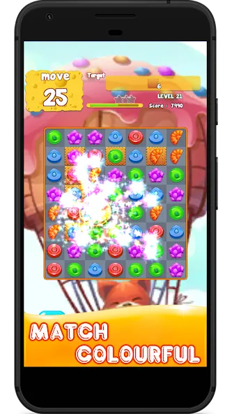 Скачать Candy 2024-Candy Match 3 Game (Кэнди 2023) взлом на бесконечные деньги + мод меню screen 4