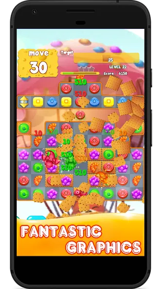 Скачать Candy 2024-Candy Match 3 Game (Кэнди 2023) взлом на бесконечные деньги + мод меню screen 5