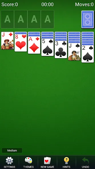 Скачать Solitaire -Klondike Card Games взлом на бесконечные деньги + мод меню screen 1