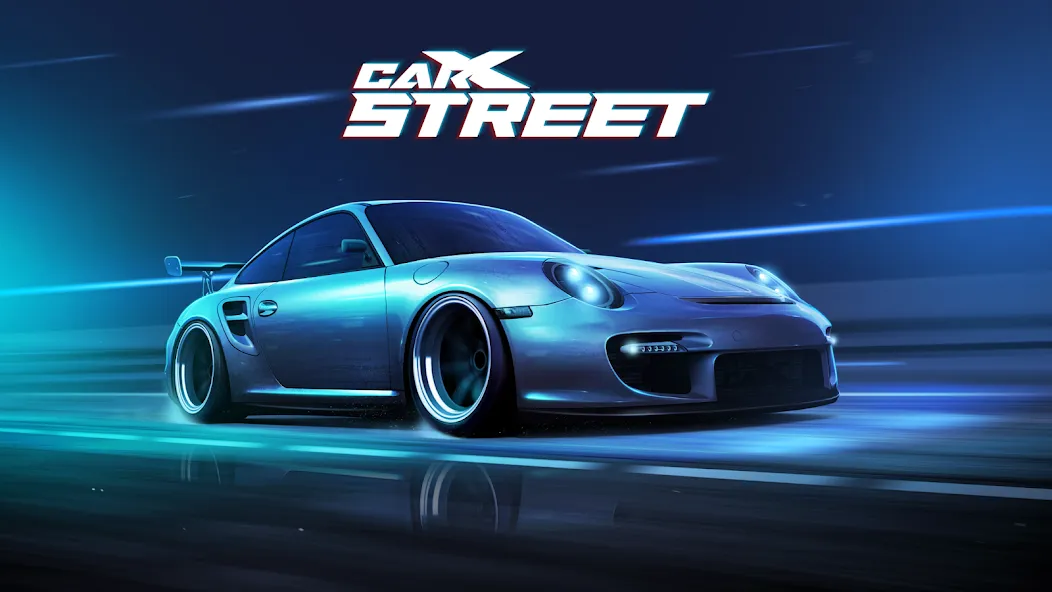 Скачать CarX Street (КарХ Стрит) взлом на бесконечные деньги + мод меню screen 1