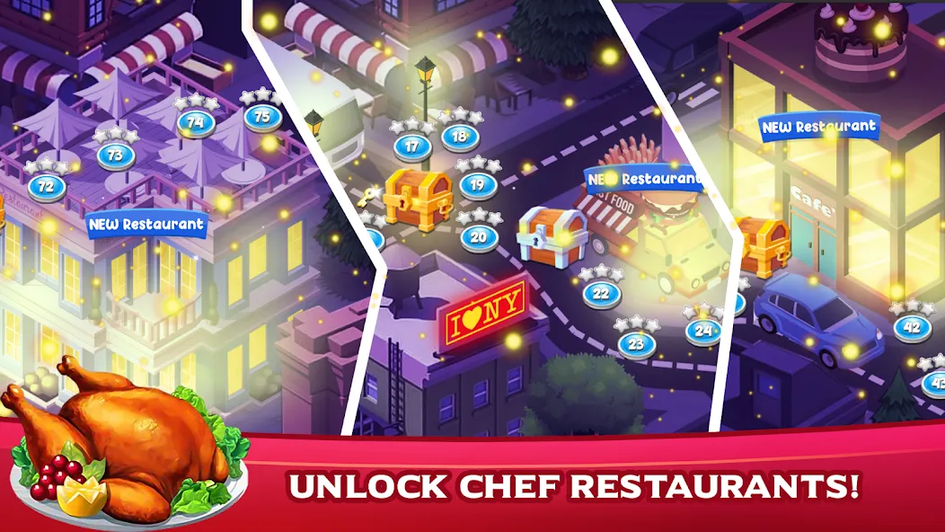 Скачать Cooking Mastery: Kitchen games взлом на бесконечные деньги + мод меню screen 2