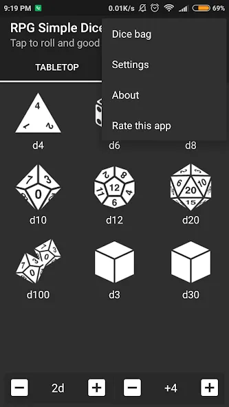 Скачать RPG Simple Dice взлом на бесконечные деньги + мод меню screen 4