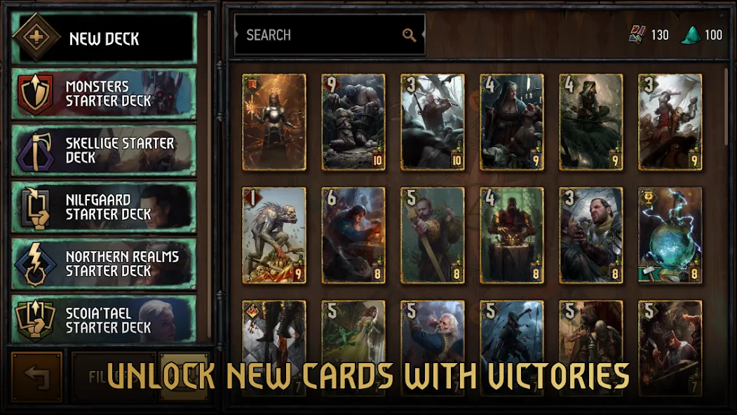 Скачать GWENT: The Witcher Card Game взлом на бесконечные деньги + мод меню screen 4