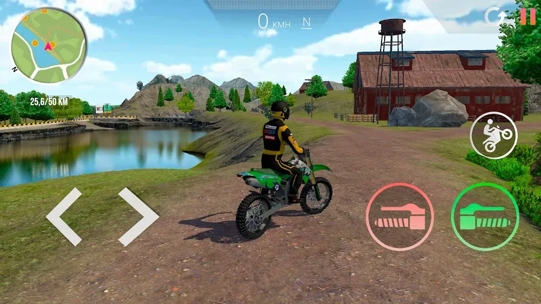 Скачать Motorcycle Real Simulator (Мотоцикл Реальный Симулятор) взлом на бесконечные деньги + мод меню screen 3