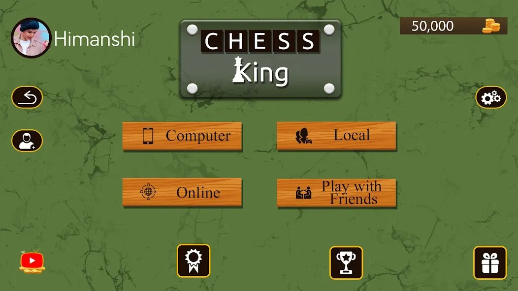 Скачать Chess King™- Multiplayer Chess (Чесс Кинг) взлом на бесконечные деньги + мод меню screen 1