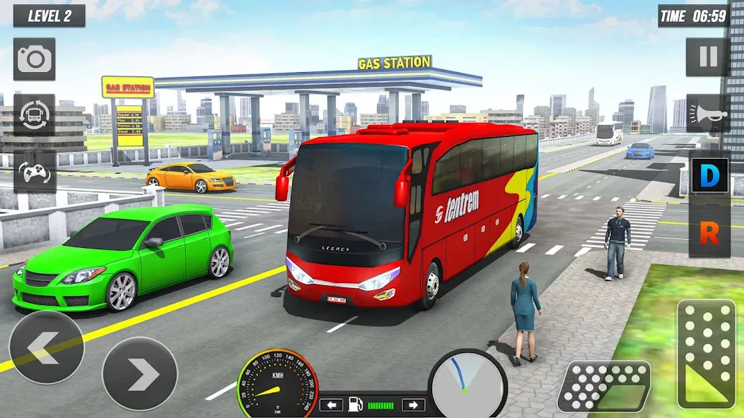 Скачать Coach Bus Simulator: Bus Games (Коуч Бас Симулятор) взлом на бесконечные деньги + мод меню screen 2