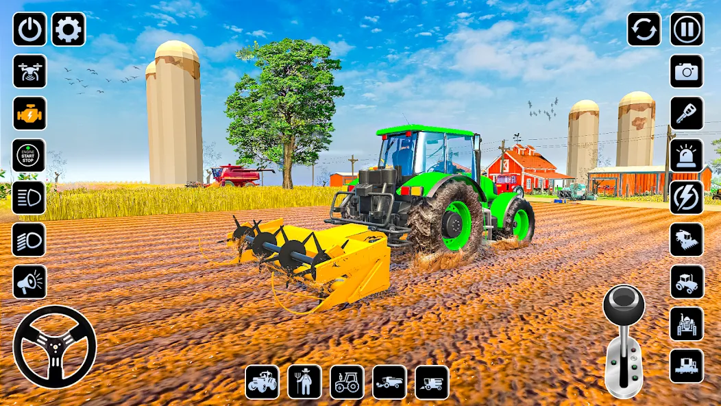 Скачать Farming Games & Tractor Games взлом на бесконечные деньги + мод меню screen 3