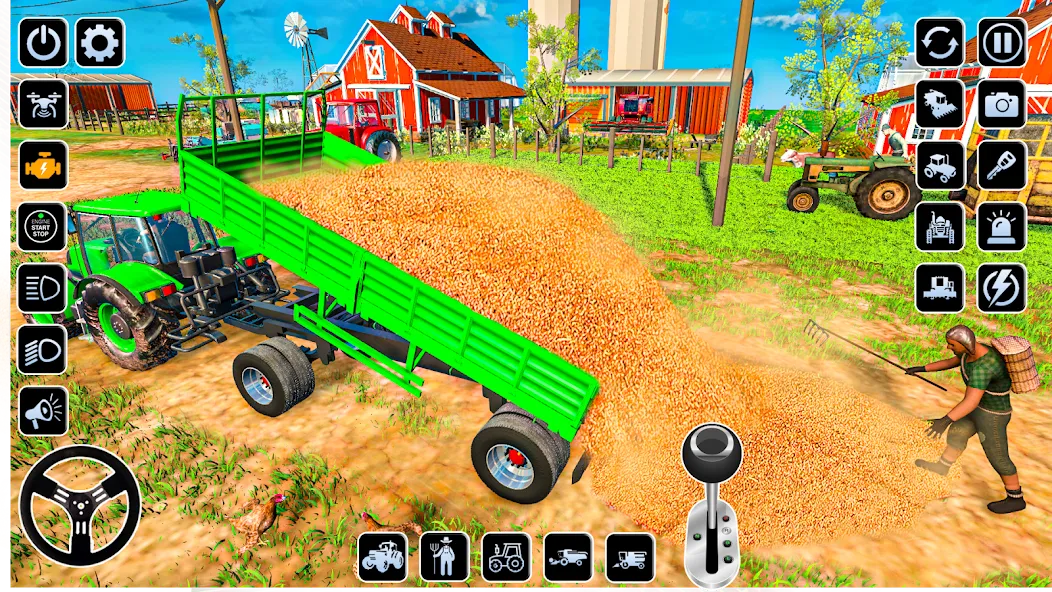 Скачать Farming Games & Tractor Games взлом на бесконечные деньги + мод меню screen 5