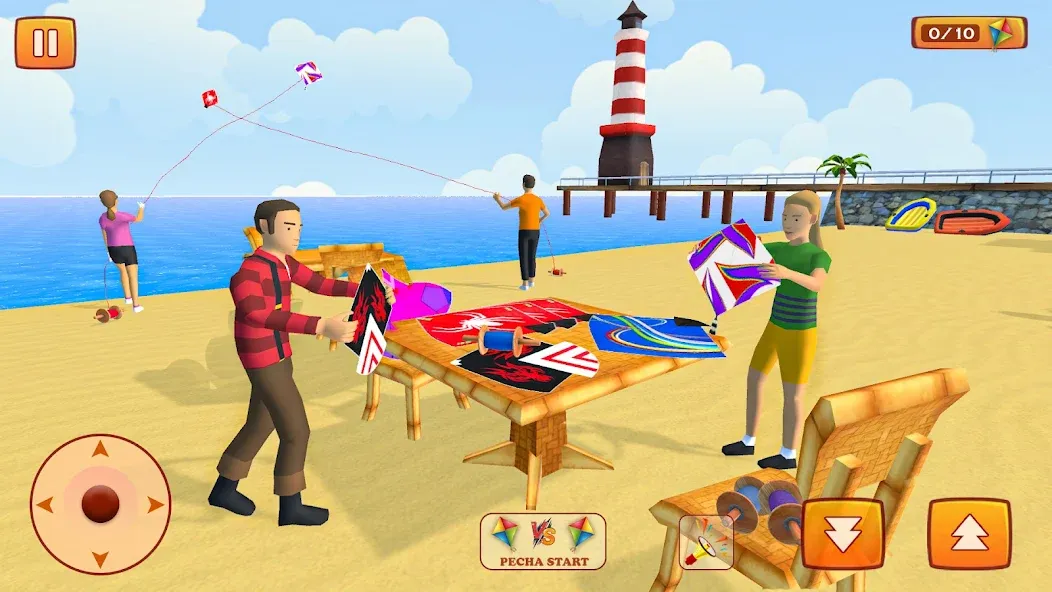 Скачать Kite Game: Kite Flying Game 3D взлом на бесконечные деньги + мод меню screen 3