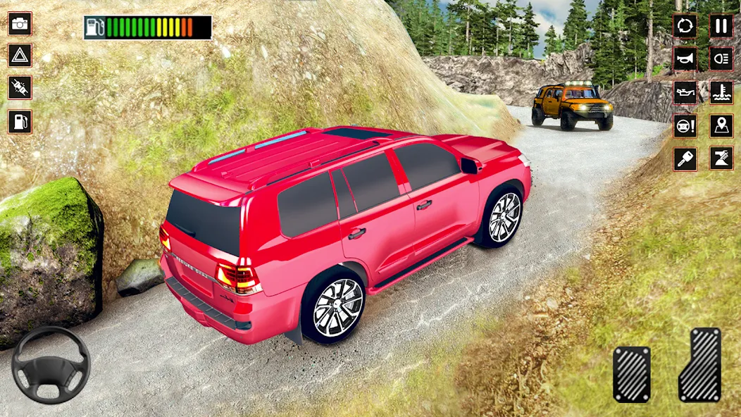 Скачать Mountain Climb 4×4 Car Games (Маунтин Клайм 4х4 игры на машинах) взлом на бесконечные деньги + мод меню screen 2