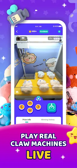 Скачать Claw Eden — Real Claw Machine (Клоу Эден) взлом на бесконечные деньги + мод меню screen 1