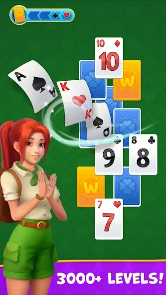 Скачать Kings & Queens: Solitaire Game взлом на бесконечные деньги + мод меню screen 1