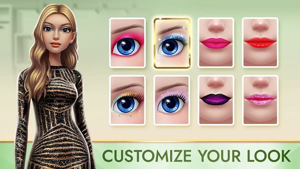 Скачать Super Stylist Fashion Makeover взлом на бесконечные деньги + мод меню screen 4