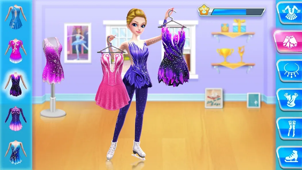 Скачать Ice Skating Ballerina Life взлом на бесконечные деньги + мод меню screen 1